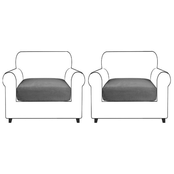 

cushion/decorative pillow 2pcs cushion cover furniture protector soft home decor 1 seater fashion non slip accessories living room high elas