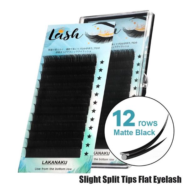 

false eyelashes abonnie ellipse flat lashes wire volume extension 0.12 c/d 8-15 to brazil makeup lash