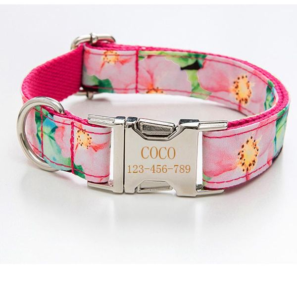 

dog collars & leashes flower design collar big pet dedicated leash and strands plaited rope dogs chain strong for large
