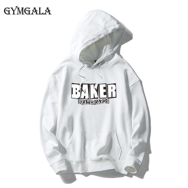 

men's hoodies & sweatshirts 2021 baker brand hoodie fashion street cool boys girls sportswear women's warm hooded, Black