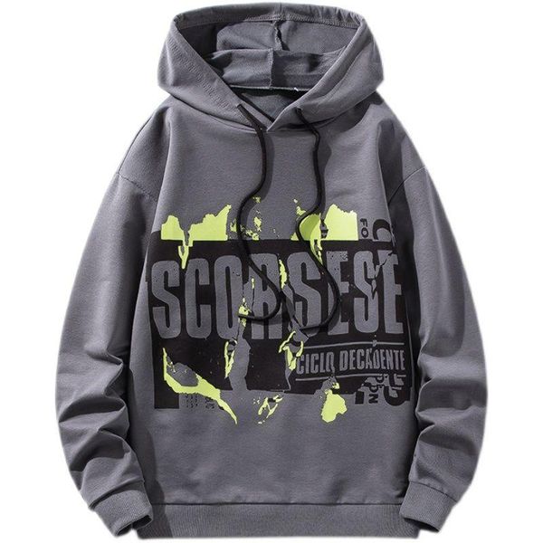 

men's hoodies & sweatshirts 2021 male design sense sweatshirt spring japanese hip-hop fried street oversize coat fashion tidal current, Black