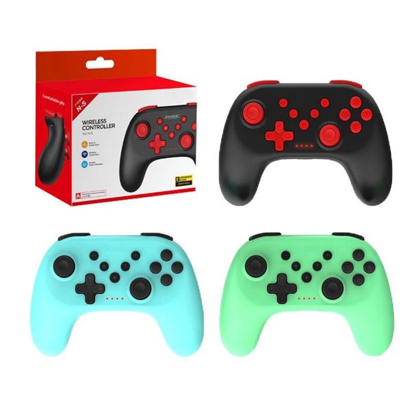 

bluetooth gamepads motor vibration wireless game controller 6-axis gyro gamepad for ninteno switch console / wired gamepad pc