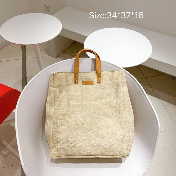 

new 2021 summer fashion beach straw women bohemian travel casual female big messenger ladies weave linen shoulder bag c0508