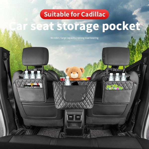 

car organizer pu leather storage bags back seat bag