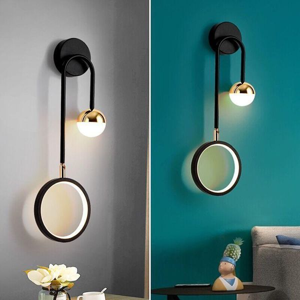 

wall lamps modern simple bedroom bedside living room tv cabinet creative aisle corridor background lamp
