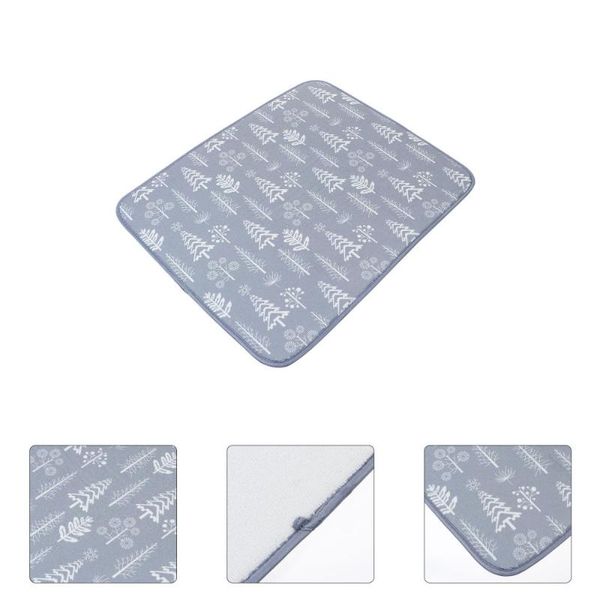 

mats & pads 1pc kitchen utensils simple drain cushion absorbent pad table mat