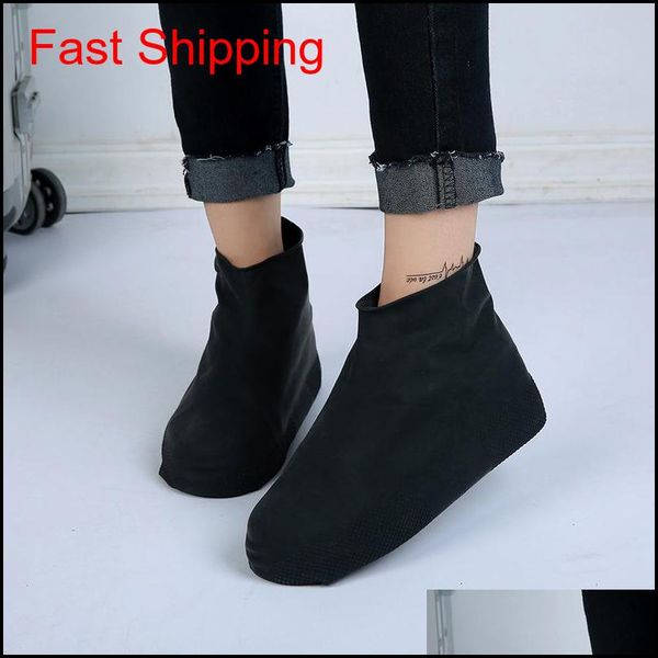 

men women waterproof shoes antiskid reusable raincoat set rain coat shoe boots cover slip-resistant shoes acce jllybe powerstore2012