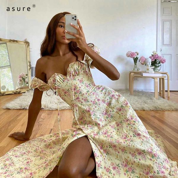 

summer floral dresses for women ladies bohemian vestidos casual kawaii cottagecore clothing sukienka sum2434z 210712, Black;gray