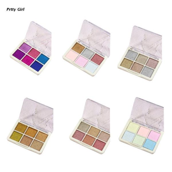 

nail glitter d2ta 6 colors solid aurora powder mirror pigment art decorations, Silver;gold