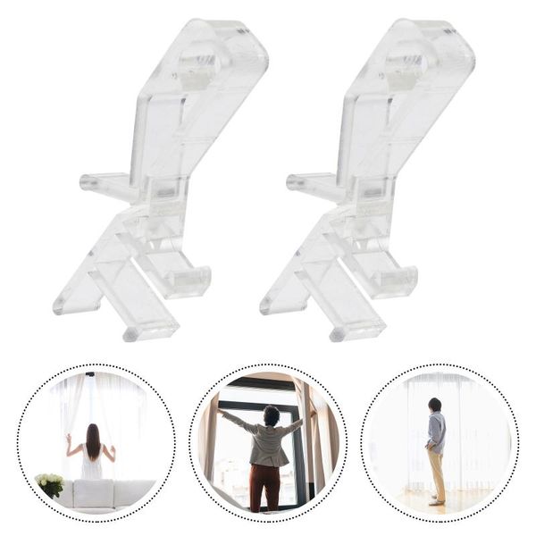 

curtain & drapes 20pcs plastic valance clips useful vertical blind clamps