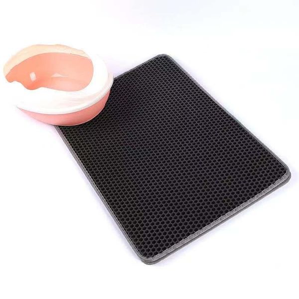 

cat beds & furniture double layer litter mat sand proof waterproof dog general pet supplies are very convenient