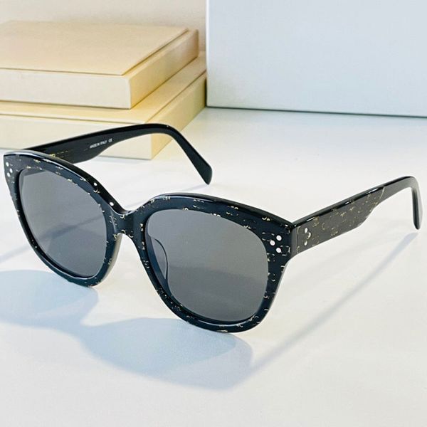 

womens sunglasses cl40167i fashion classic retro style women shopping vacation glasses frame pattern decoration anti-uv400 designer with box, White;black