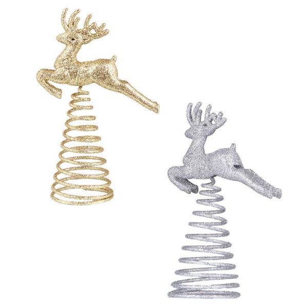 

christmas decorations 2pcs elk design tree er creative decorative star party prop