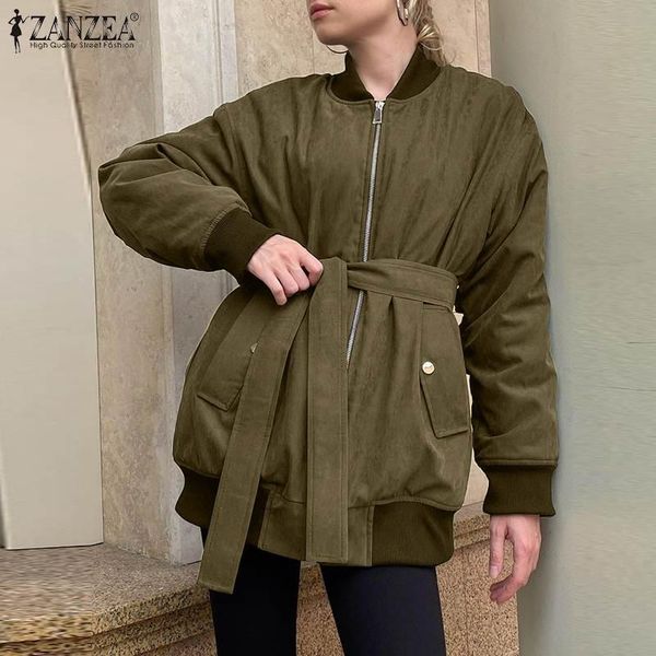 

women's trench coats autumn winter lady warm fashion solid jackets women oversized long sleeve outwear stylish casual green short, Tan;black