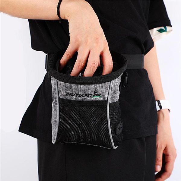 

large capacity pet dog puppy obedience training treat bag feed bait snack for pouch belt bag bucket wear resistance durable