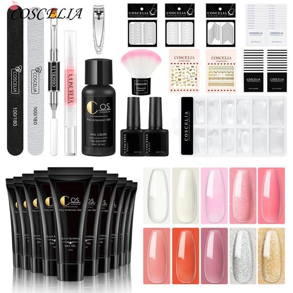 

acrylic new professional set art design decorations for extension gel nail kit nails