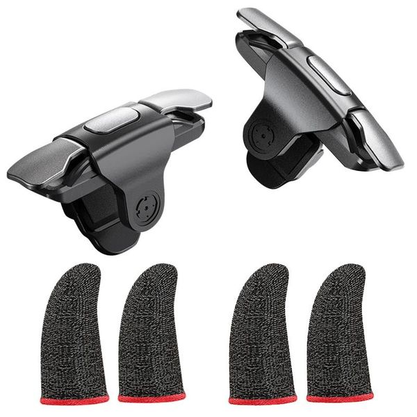 

game controllers & joysticks mobile controller handle controller,physical keys gaming finger sets for joystick metal artifact