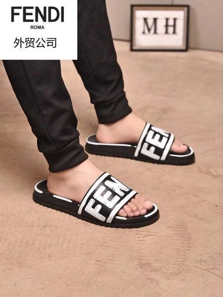 

handmade mules women casual men walking tennis sandals slippers designer slides luxury thongs shoes 29hs, Black;white