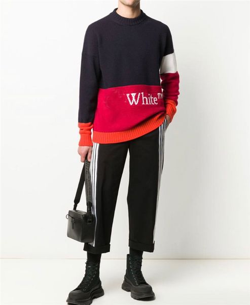 Дизайнер мужской свитер бренда высококачественные шерстяные майки мужские S и женские повседневные моды зимняя осень осень размера S-XXL66
