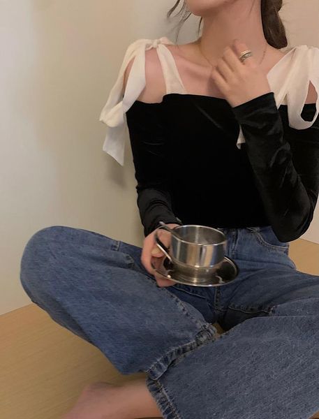 

women's blouses & shirts coigarsam blouse women bow blusas womens and, White