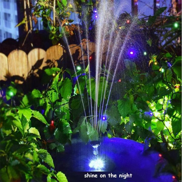 

solar power water fountain pump mini fountain solar pump bird bath garden patio decor for home garden