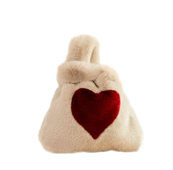 

shoulder bags winter rex fur women's bag fashionable clutch