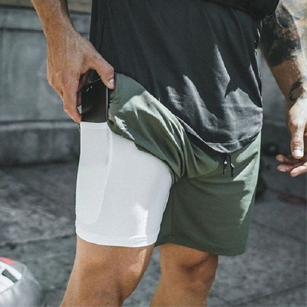 

fashion running shorts sporting beaching trousers bodybuilding sweatpants fitness short jogger casual gyms men 13, Black