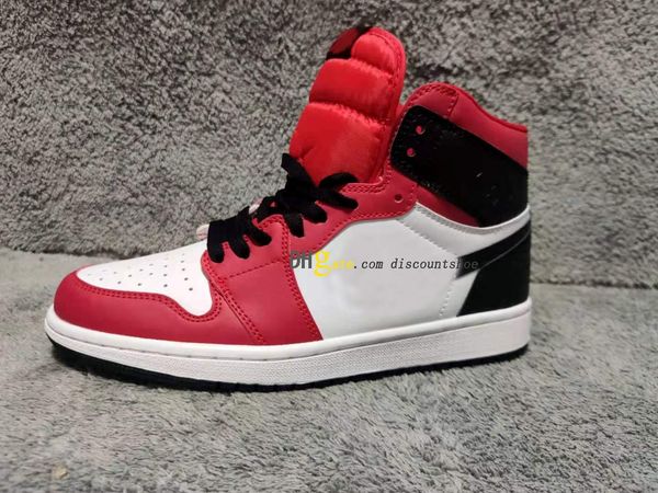 

1 high og satin red basketball shoes 1s mens womens shoe sneakers for size 36-46 cd0461 601