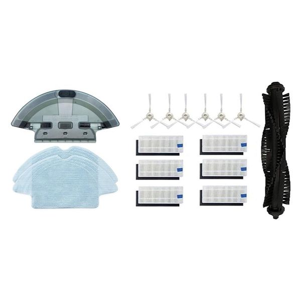

vacuum cleaners roller brush side filters for 360 s6 robot & water tank mop cloth cleaner spare parts
