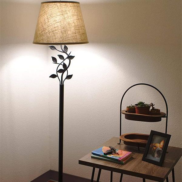 

floor lamps lamp amazon retro american country tree leaf el lobby living room bedroom study decorative lighting