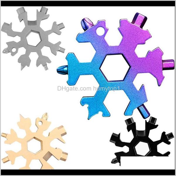 

snowflake multi tool 18 in 1 snowflake wrench multitool bottle openers multi key ring bike fix tool christmas snowflake collectable r1 dtyuw