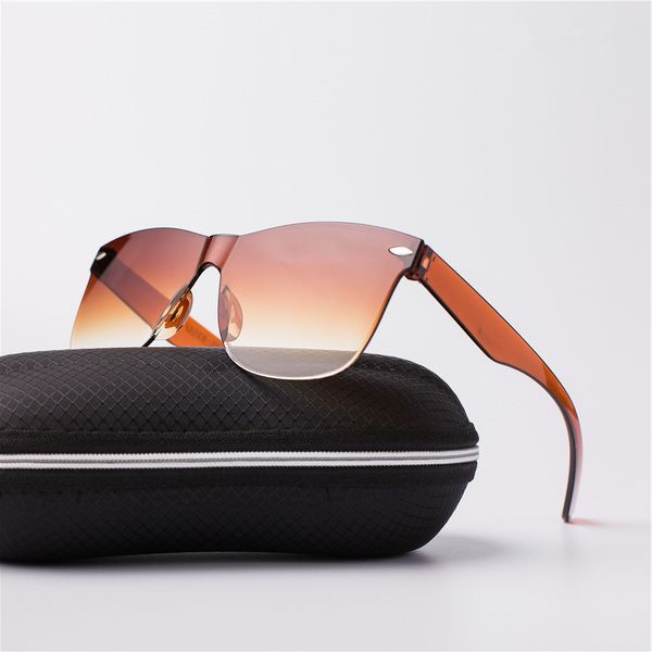 

2020 mode single-part cat eye sunglasses women/men gradient lens retro mirror random sunglasses vintage travel glasses oculos glasses wholes, Silver