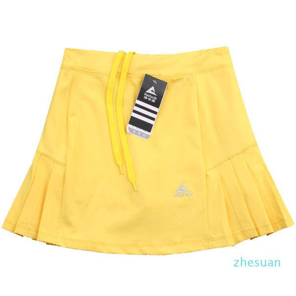 

womens quick-drying sports tennis culottes badminton short skirt double layer 2021 skirt running sports yoga shorts, Black;red