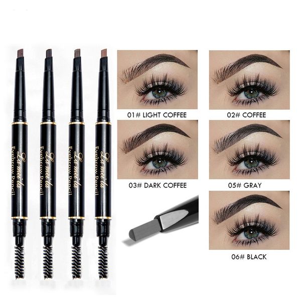 

black brown eyebrow pencil for eye brow natural long lasting paint tattoo eyebrow pencil waterproof eyebrow pencil cejas