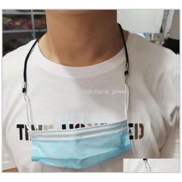 

mask lanyard anti-loss ear holder adjustable masks hang rope multifunction lanyard face mask straps hang on neck rope gwe1616 wmturmq vxgh7