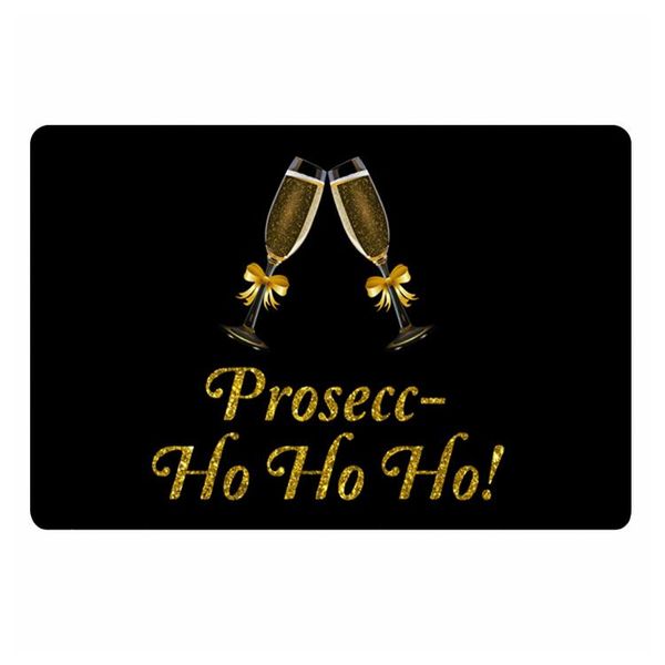 

cushion/decorative pillow funny prosecco christmas doormat novelty prosecc ho holiday welcome door mat outdoor indoor rug carpet entrance