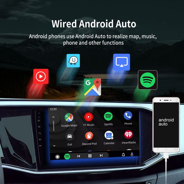 Adattatore wireless CarPlay Dongle wireless Android Auto per modificare lo schermo Android Car Ariplay Smart Link IOS143026