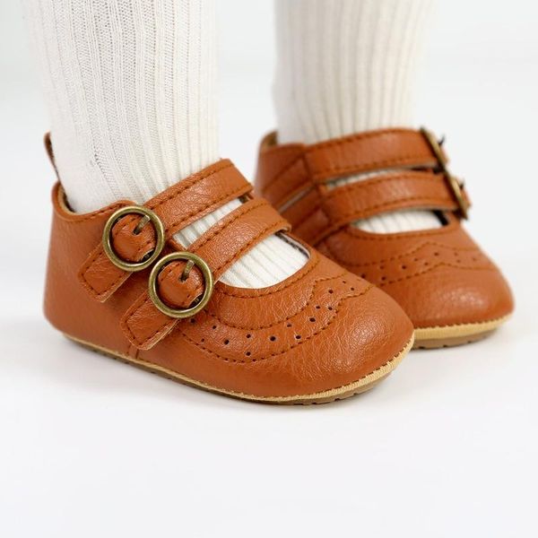 

first walkers spring fall children leather shoes for baby boys girls casual kids soft bottom outdoor infant toddler