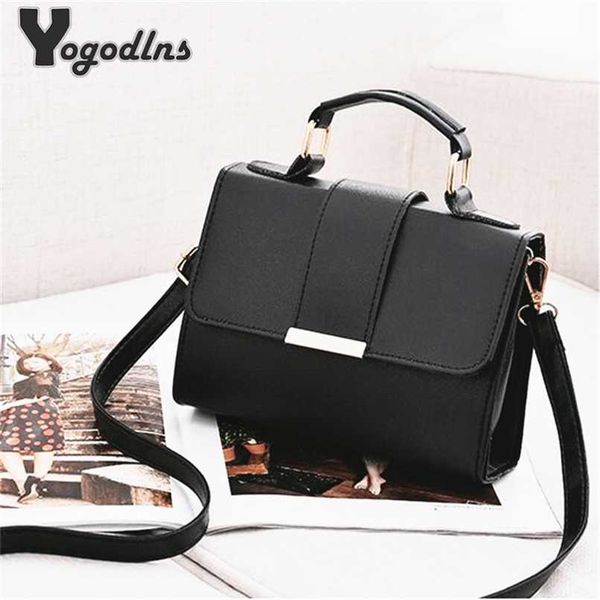 

retro women handbag ladies crossbody messenger bags pu leather female flap shoulder bag arrival 211026