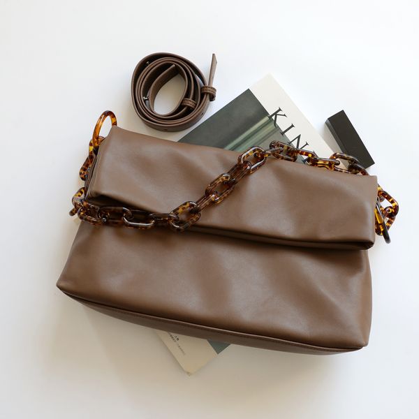 

telfar mini bags quilted leather multi pochette felicie akend zhouzhoubao123 male 2021 korean fashion versatile acrylic chain m hanghhangbag