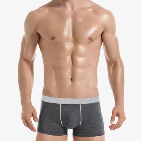 

2pcs boxer soft underwear men's comfortable effen slipje men boxers breathing trouser music, Black;white