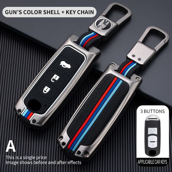 

car case cover key bag for 2 3 5 6 gh gj cx3 cx5 cx9 cx-5 cx 2020 accessories holder shell protect set car-styling