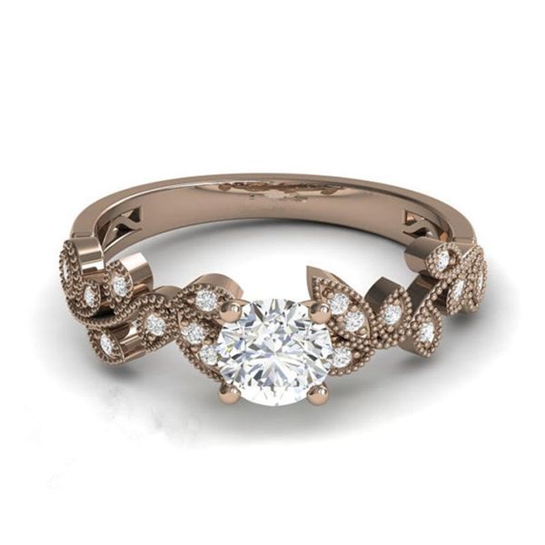 

wedding rings silver color ring classic exquisite luxury temperament female models fashion inlaid zircon crystal hand jewelry, Slivery;golden