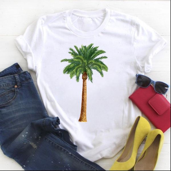 

women beach tree vacay holiday printed 90s summer t tee ladies female shirt clothes tshirt womens graphic t shirt, White
