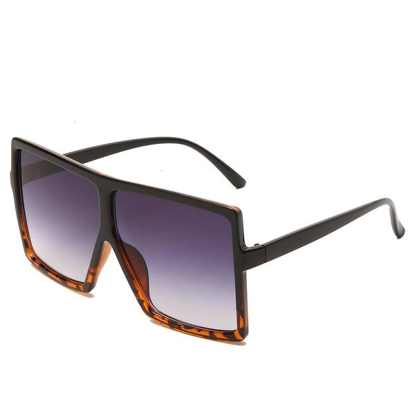 

sunglasses fashion oversized women luxury brand design square lady vintage uv400 shades eyewear gafas de sol, White;black
