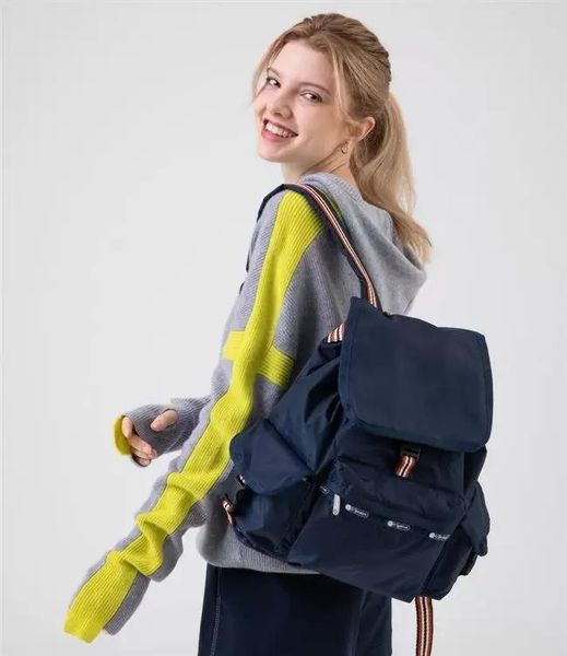 

backpack leisure large-capacity drawstring school bag travel 7357