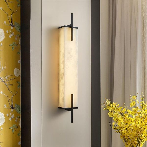

outela brass indoorÂ sconceÂ wallÂ lights modern bedroom luxury marble led lamp design balcony for home corridor