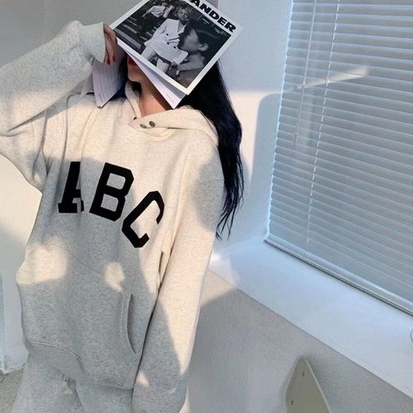 

women's hoodies & sweatshirts 2021 fashion women and man high street brand pullovers cotton ladies rubber letter logo female summer loo, Black