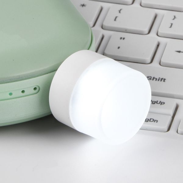 

mall and exquisite indoor light plug-in usb socket night light led reading desk lamp mobile power portable