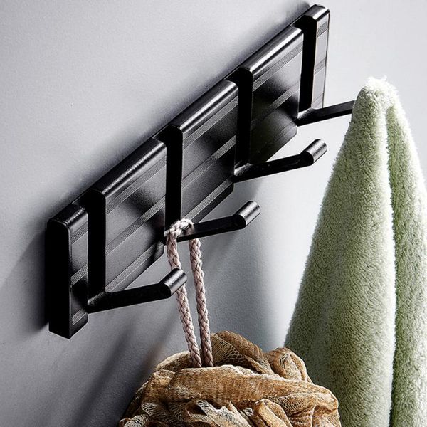 

hooks & rails hook wall mounted retractable coat rack space saving foldable for bedroom